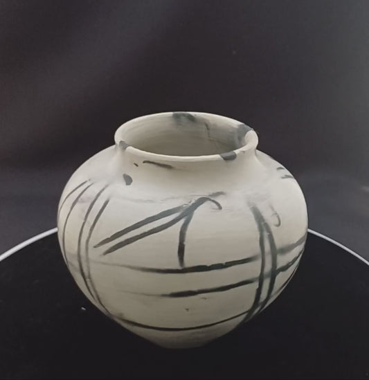 Smoke Fired Vase No. 10