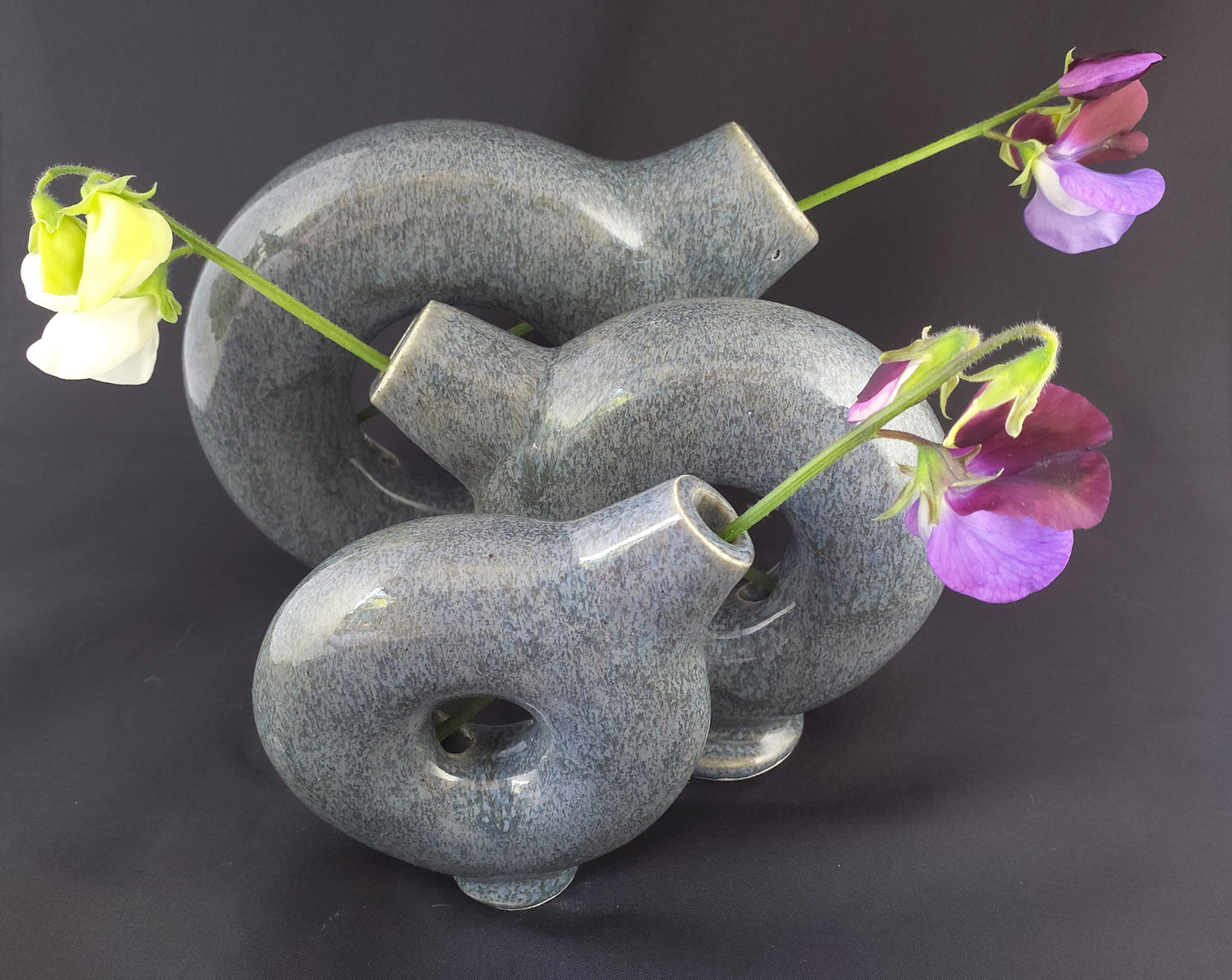 Doughnut Bud vase set